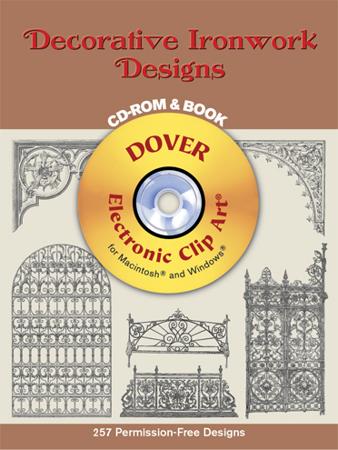 книга Decorative Ironwork Designs (Dover Electronic Clip Art), автор: 